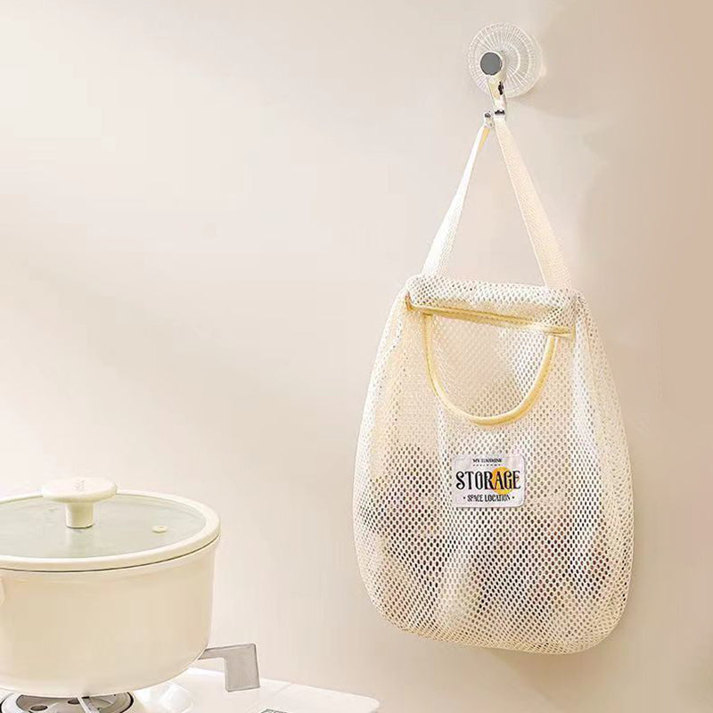 2Pcs Hanging Mesh Storage Bag