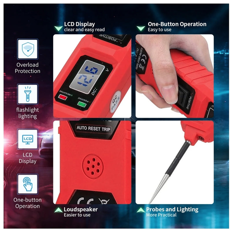 IPSTYLE Electric Circuit Tester CNBJ-823 Automobile Electrical System Test
