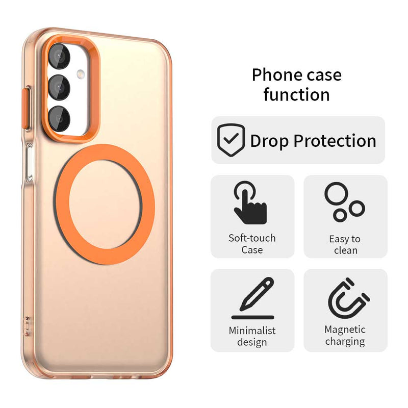 Phone Case for Samsung Galaxy M14 5G, Compatible with Magsafe,Shockproof Magnetic Case Cover