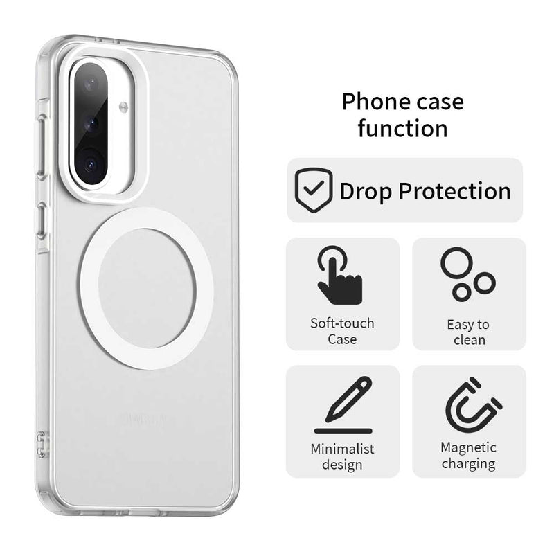 Phone Case for Samsung Galaxy A56, Compatible with Magsafe,Shockproof Magnetic Case Cover