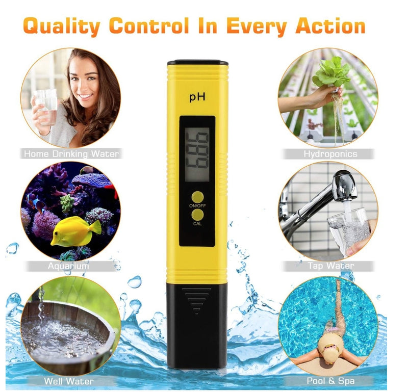High Precision PH Meter Water Quality Tester for Aquarium Swimming Pool