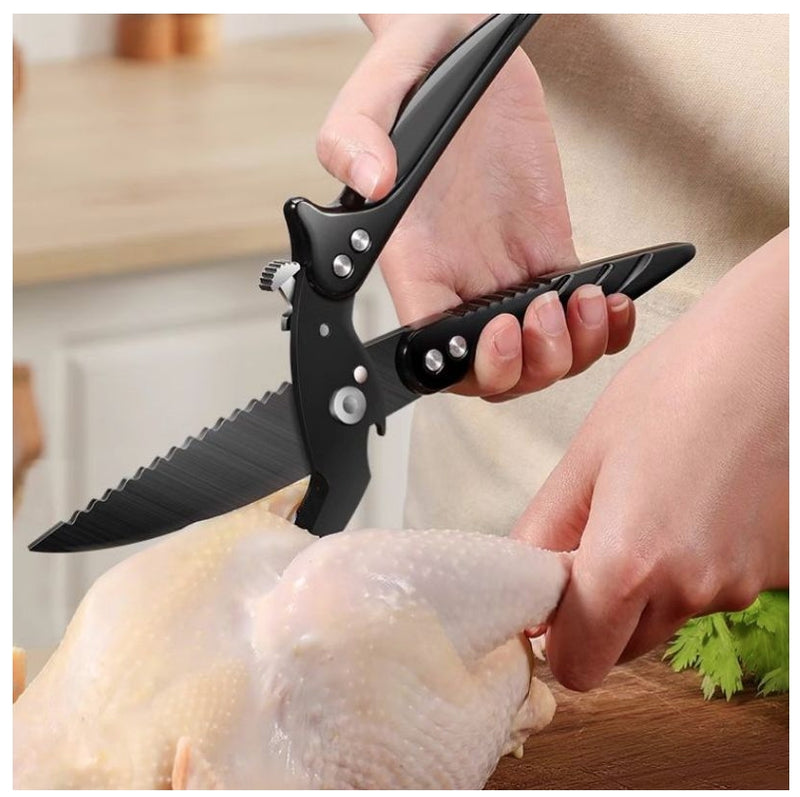 Kitchen Scissors Shears Titanium Stainless Steel Strong Chicken Bone Shears