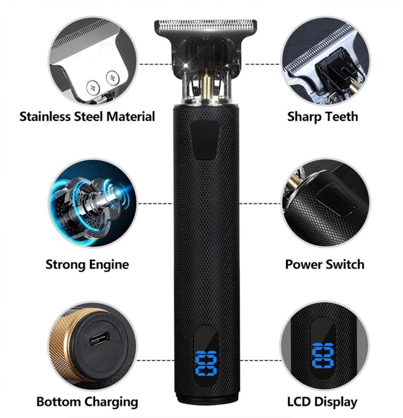 IPSTYLE Hair Trimmers Professional Vintage Hair Cutting Machine Clipper for Men
