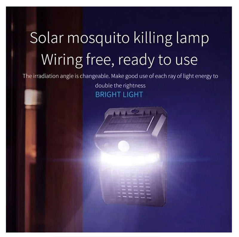 Solar Wall Light Mosquito Repellent Lamp, Sensor Solar Light