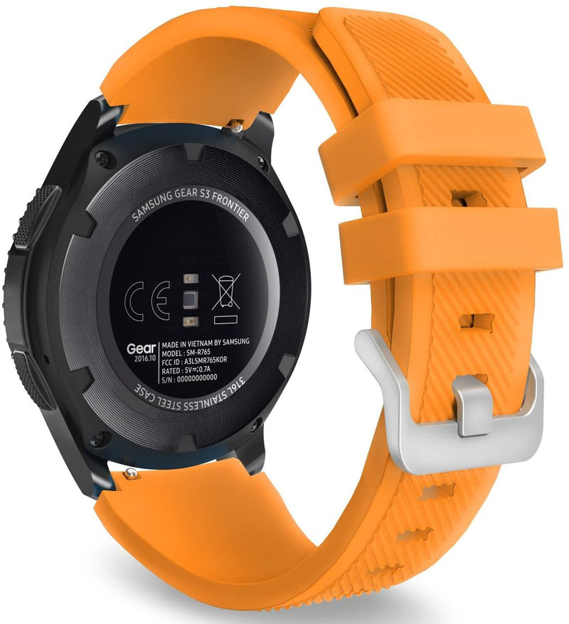 Silicone Strap Compatible with Huawei Watch GT 46mm Smart Watch 22mm