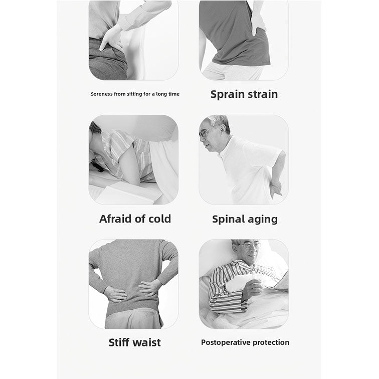 Belt protector, warm massager, vibrating hot compress, waist pain, warm waist massager, heated waist support, belt protector