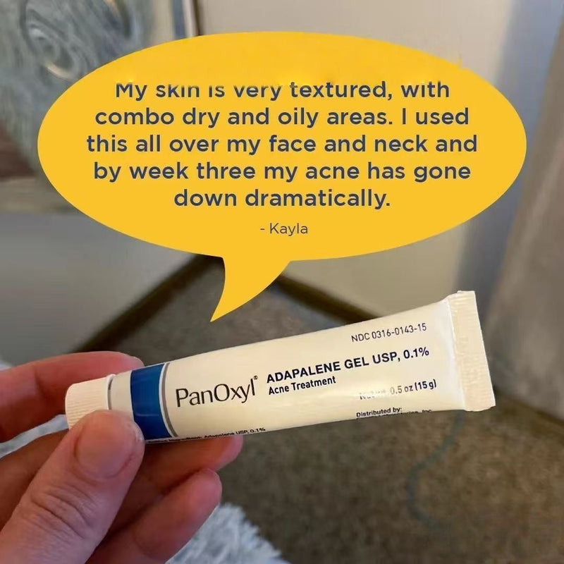 PanOxyl 0.5 oz Adapalene 0.1% Oil - Free Acne - Fighting Gel