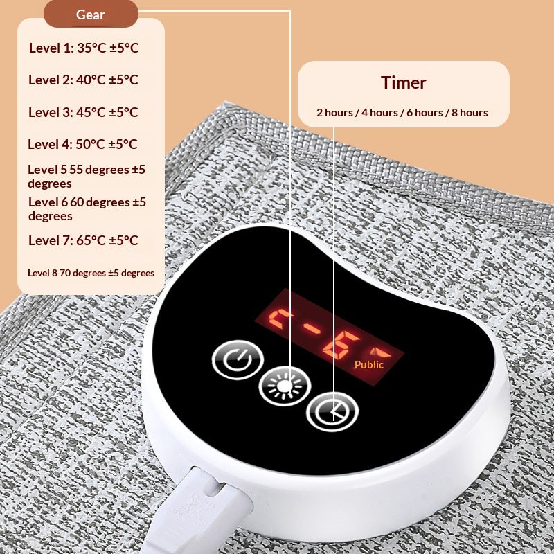 IPSTYLE Silent Foldable Leg Warmer Pro - Under Desk Electric Foot Heater