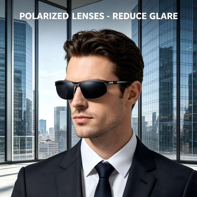 Polarized Sports Sunglasses for Men – UV400 Protection
