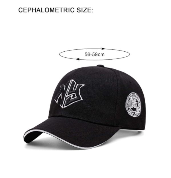NY Embroidered Baseball Cap
