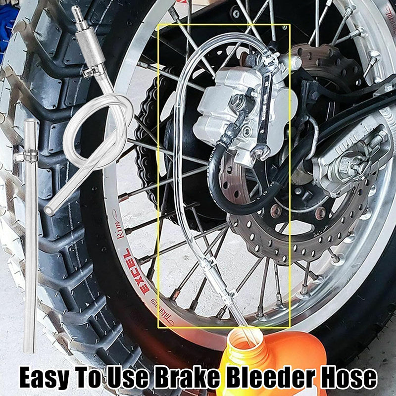 Motorcycle Brake Bleeder Hose, Hydraulic Brake Oil Extractor & Fuel Transfer Tool