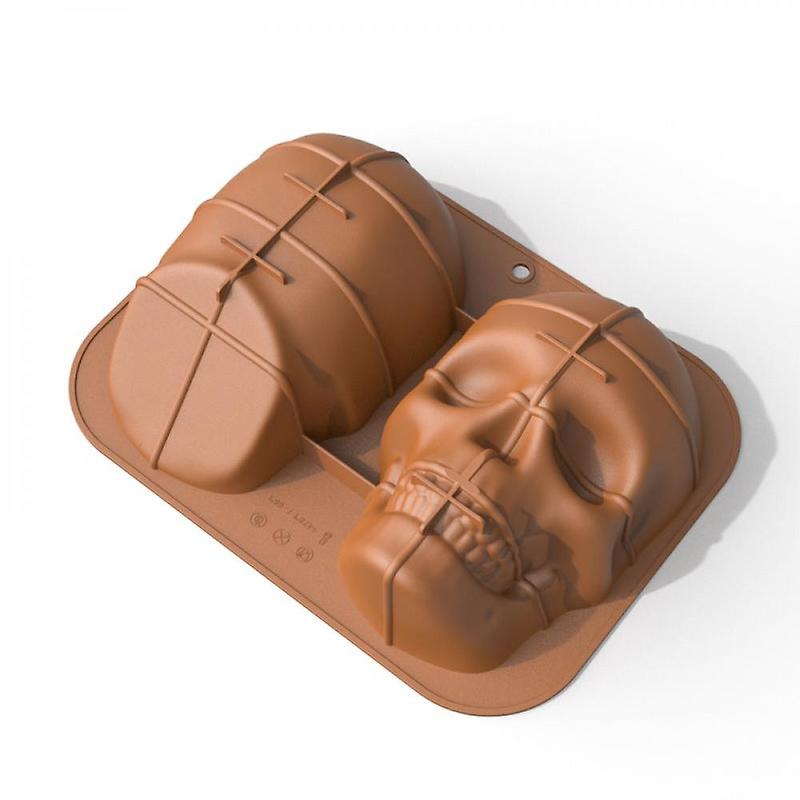 DIY Silicone Skull Cake Mold For Chocolate