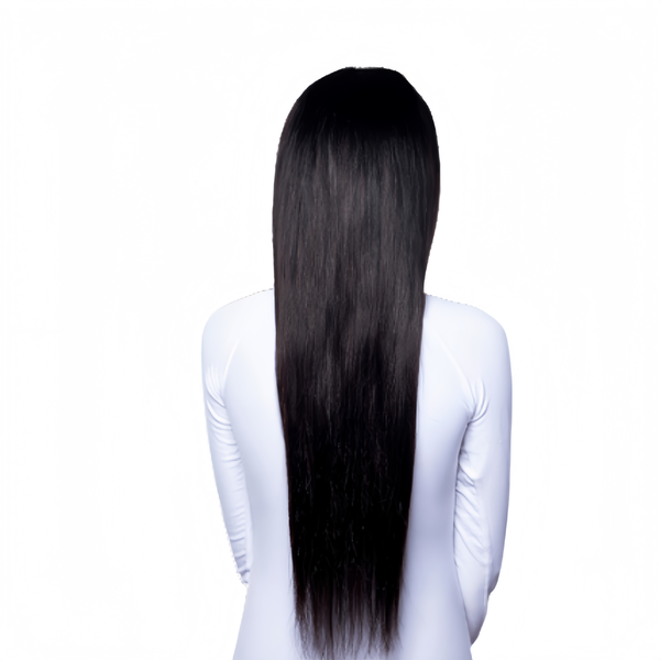 24-Inch Straight Brazillian Full Frontal Wig with Salon-Perfect Shine