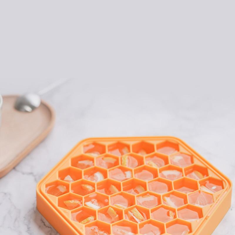 Silicone Ice Cube Mold with Lids
