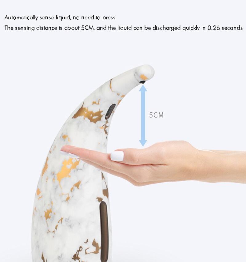 Automatic Dispenser Touchless Liquid Soap Dispenser with Marble Patter
