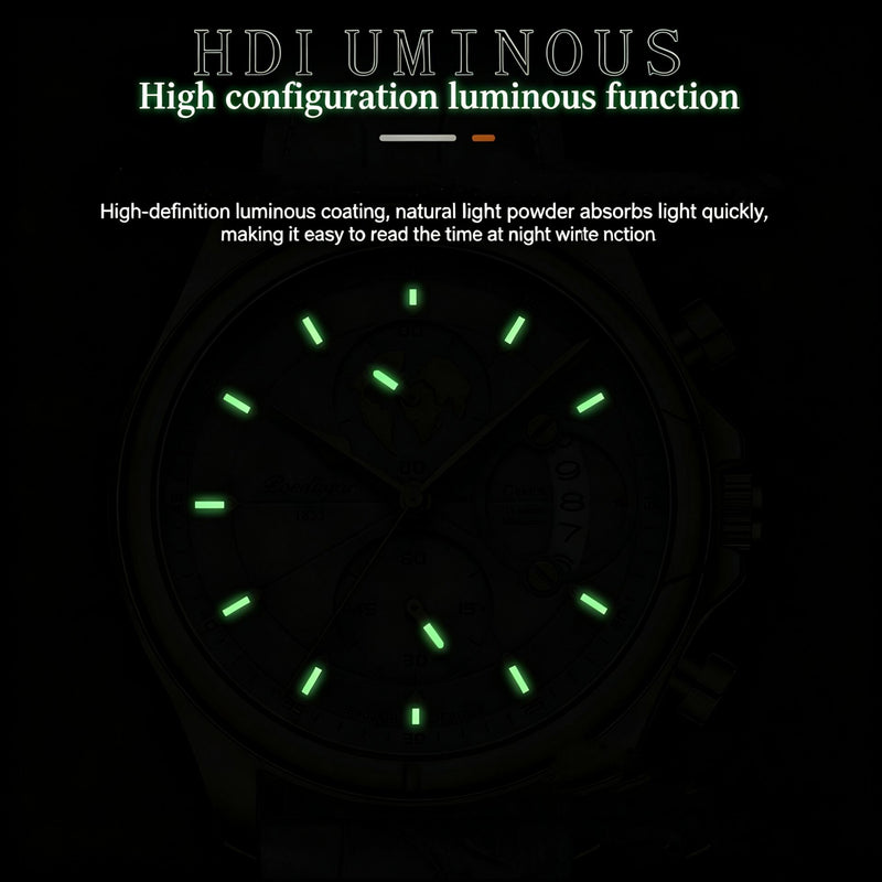 Women's Multifunctional Quartz Watch