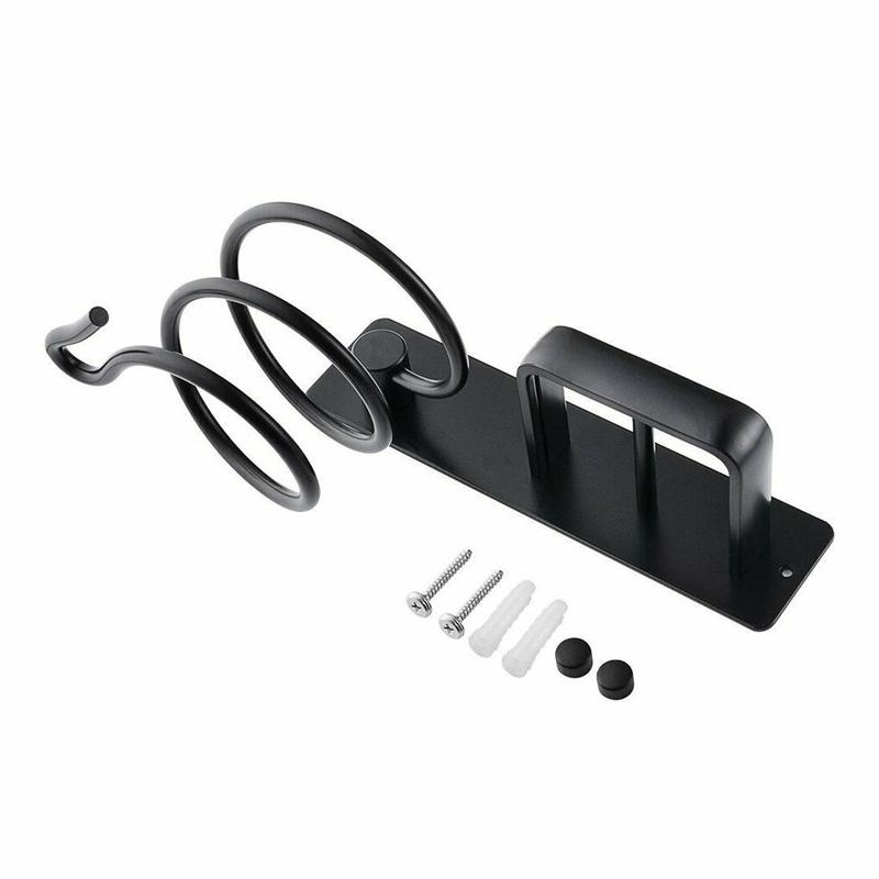 Hairdryer Stand Waves Drive Space Aluminum Wall Mount Bat