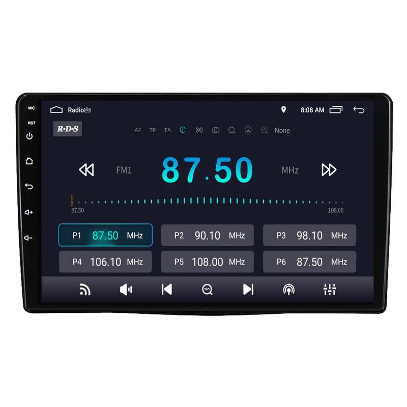 RoverOne Car Stereo Radio Bluetooth CarPlay GPS Navigation for Fiat 500L 2012 - 2017