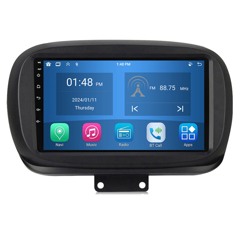 RoverOne Car Stereo Radio Bluetooth CarPlay GPS Navigation for Fiat 500X 2014 - 2020
