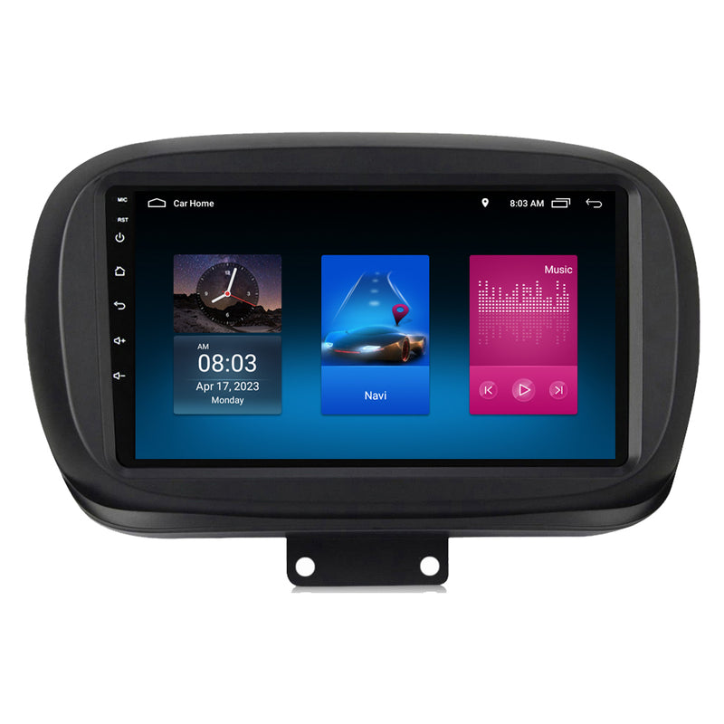 RoverOne Car Stereo Radio Bluetooth CarPlay GPS Navigation for Fiat 500X 2014 - 2020