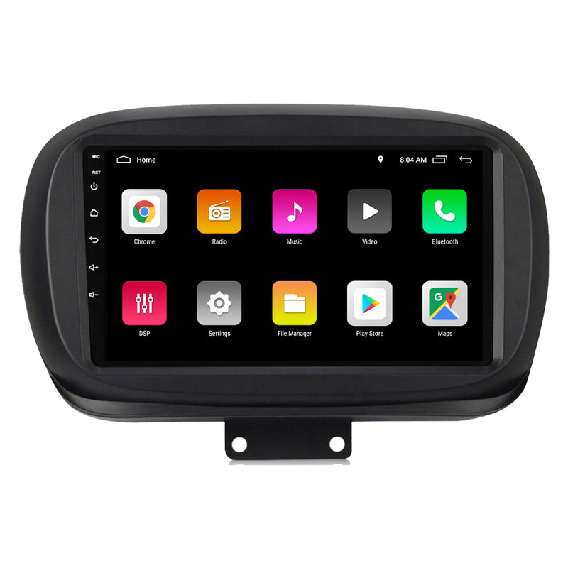 RoverOne Car Stereo Radio Bluetooth CarPlay GPS Navigation for Fiat 500X 2014 - 2020