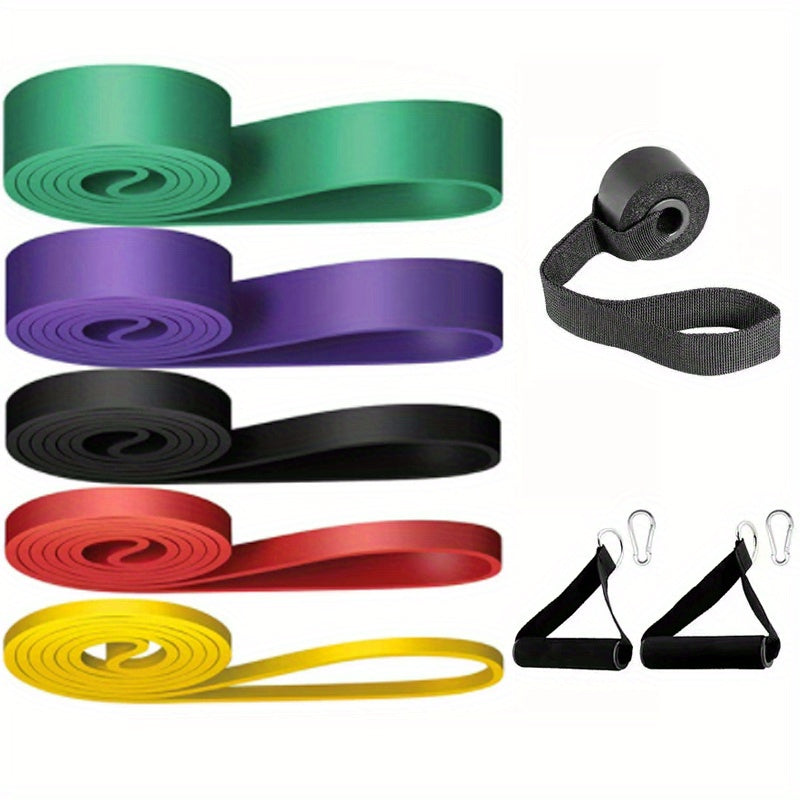 5 Level Resistance Bands Set with Handles,