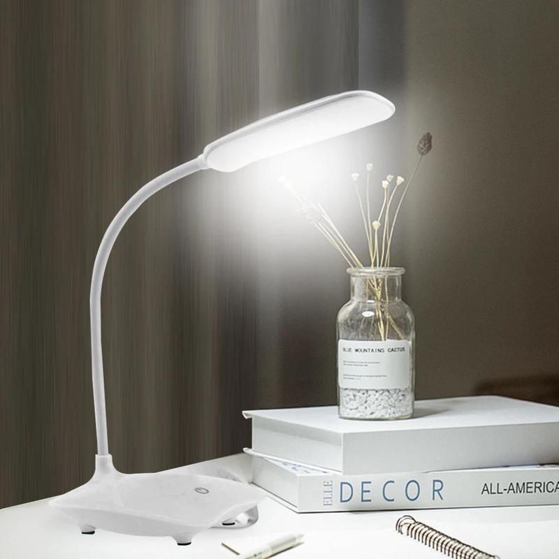 Foldable LED Desk Lamp Dimmer Desk Lamp Touch DC 5V Portable Portable