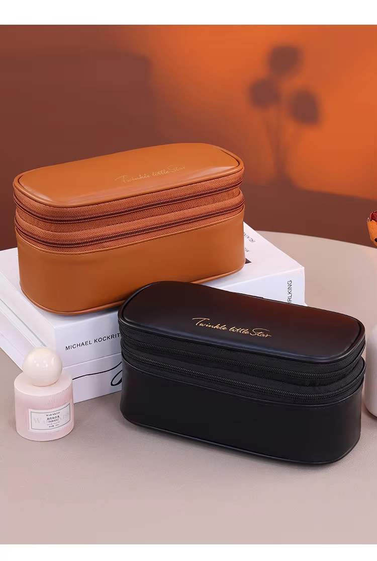 Water Resistant Portable Travel Cosmetic Organizer Case