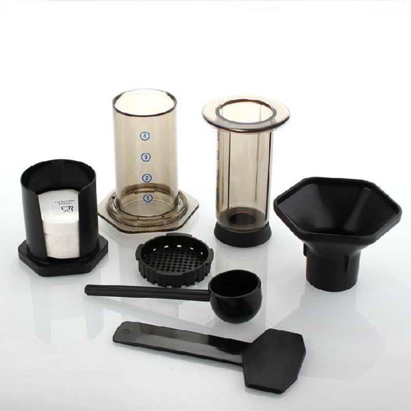 New filter glass espresso coffee machine portable coffee press