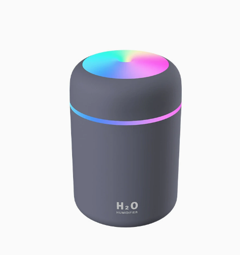 Air Humidifier USB Air Diffuser Colorful Light Quiet- 300 ML