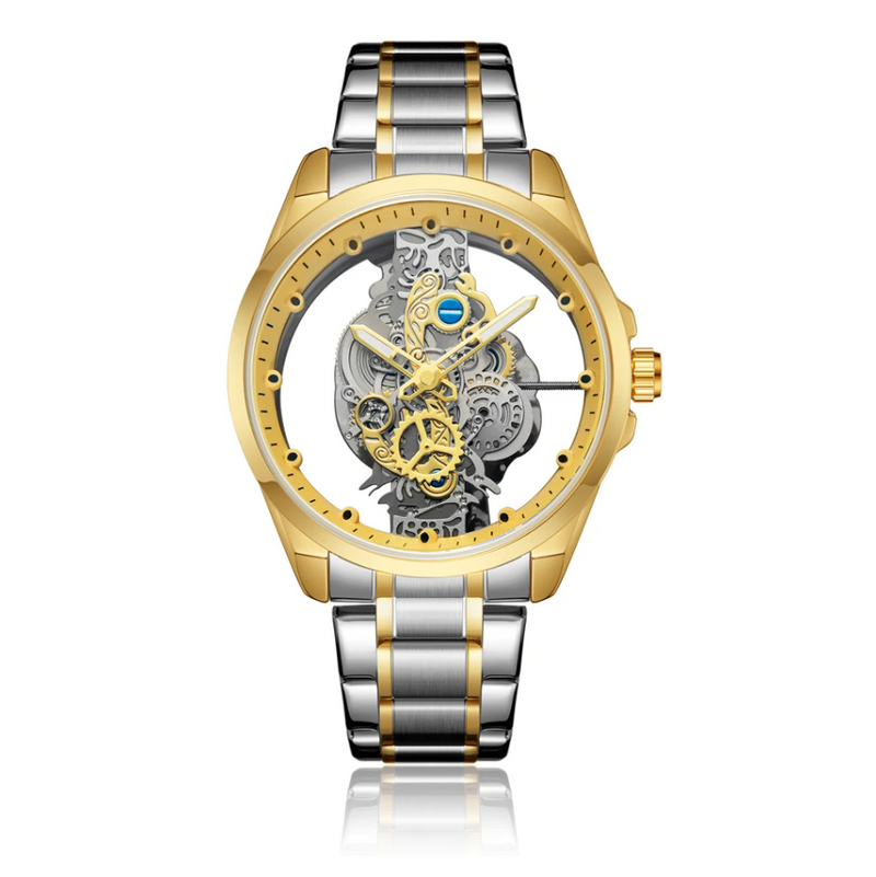 Transparent Watch Men Watches Luminous Dial Quartz Wristwatches