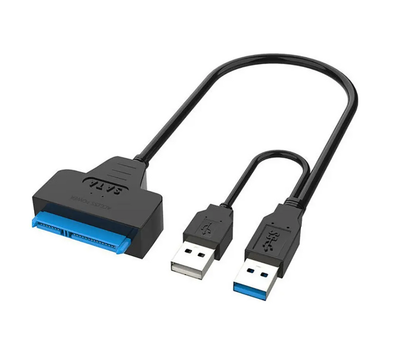 USB 3.0 & USB 2.0 To SATA Cable Hard Disk Drive Converter