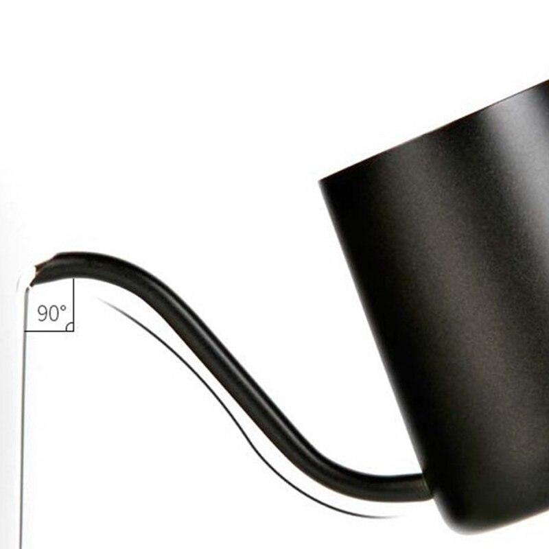 250ml long pouring stainless steel narrow neck Pot