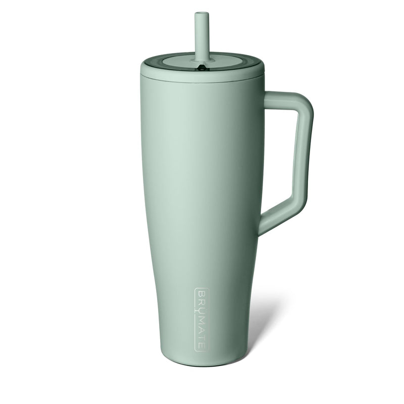 Brümate 40oz Era Tumbler with Handle, Stainless Steel Straw, Leakproof Insulated Travel Mug