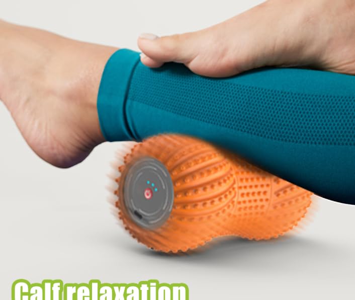 3-Speed Vibrating Foam Roller with Bluetooth Speaker