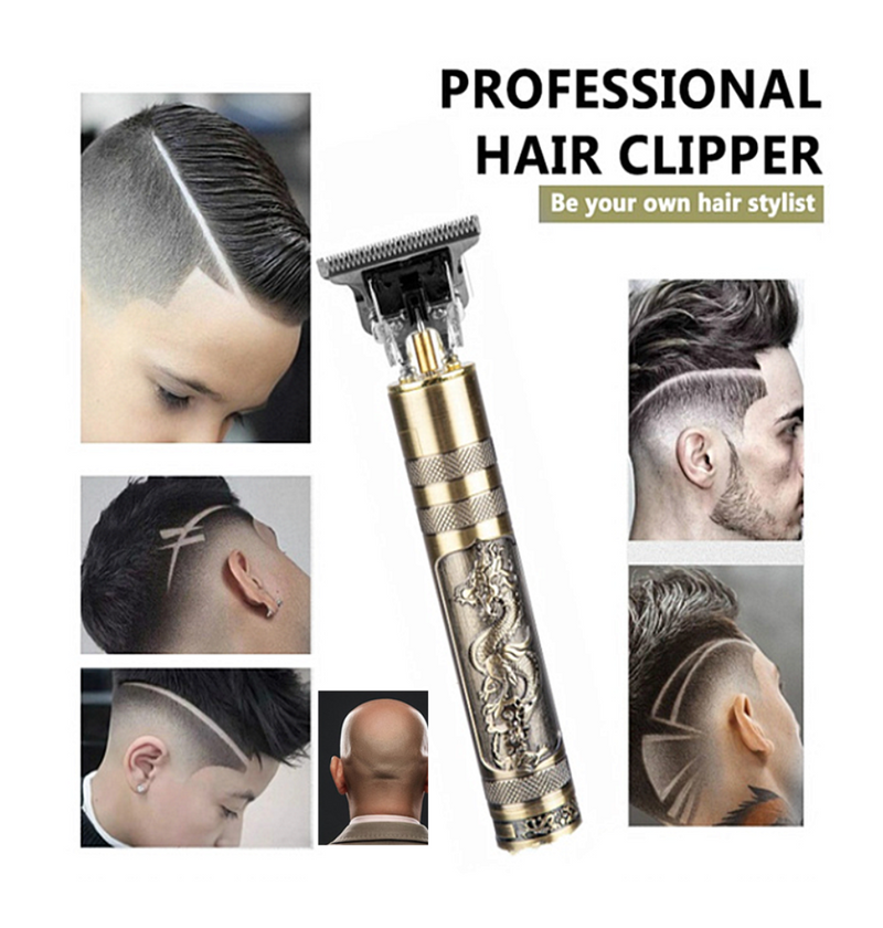Professional Hair Clipper USB Charger Electric Hair Trimmer Men Razor