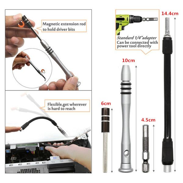 60 in 1 Magnetic Screwdriver Set Repair Tool Kit