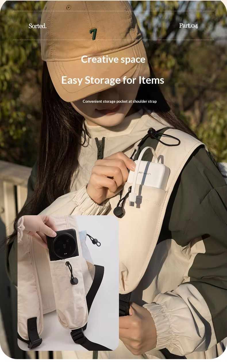 New Color-Block Nylon Unisex Super Lightweight Foldable Travel Hiking Bag