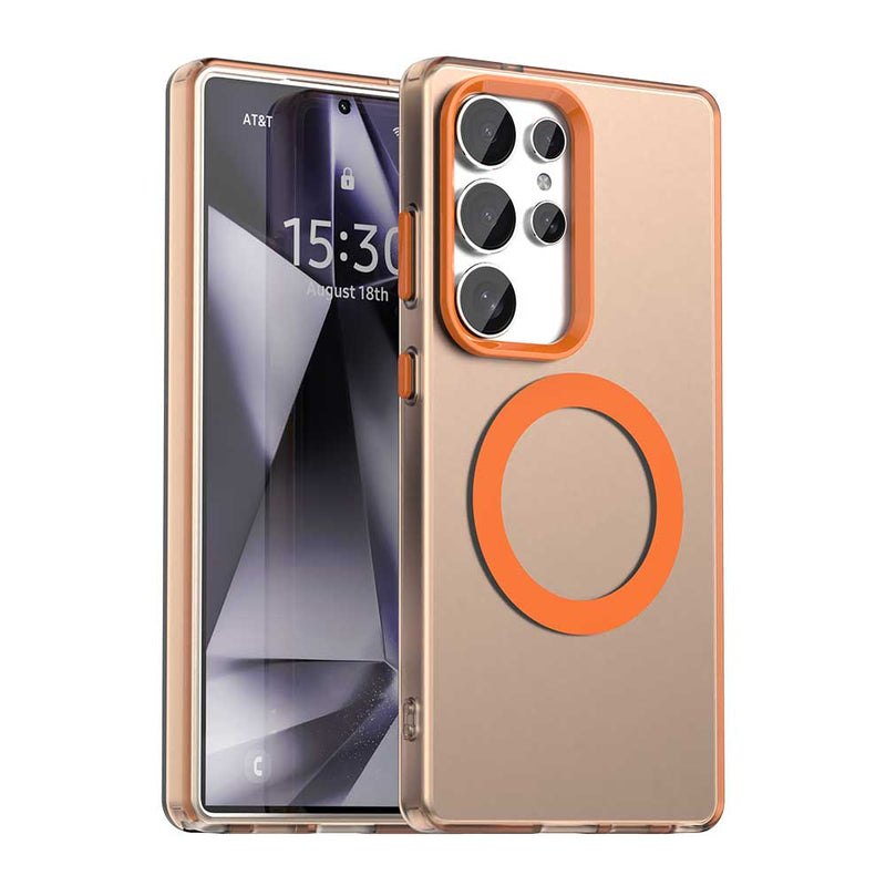 Phone Case for Samsung Galaxy S25 Ultra, Compatible with Magsafe,Shockproof Magnetic Case Cover