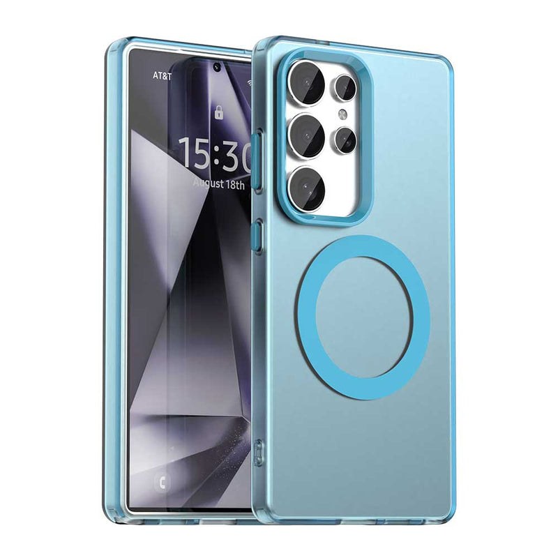 Phone Case for Samsung Galaxy S25 Ultra, Compatible with Magsafe,Shockproof Magnetic Case Cover