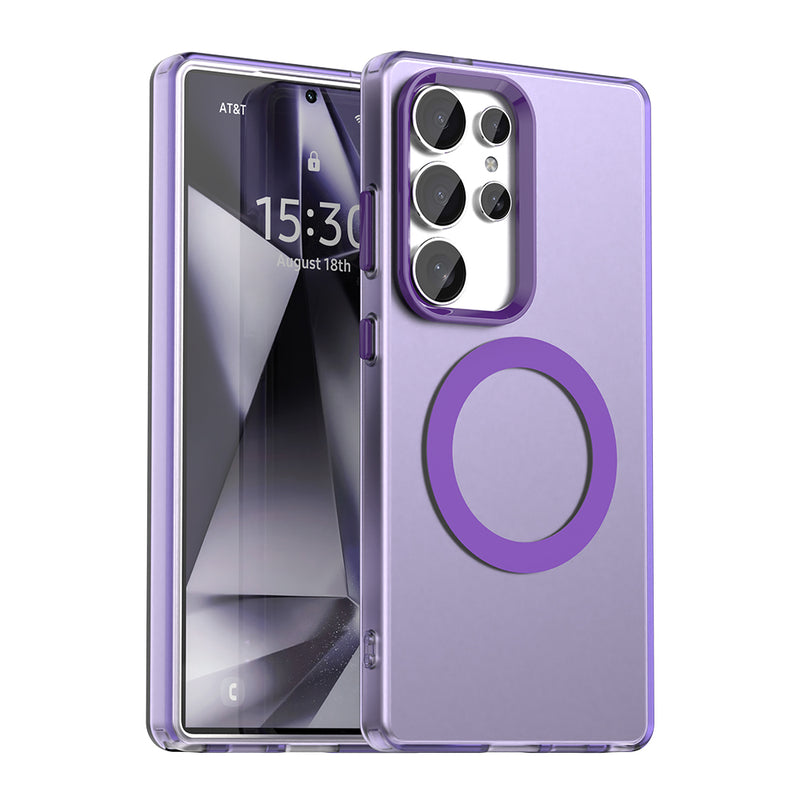 Phone Case for Samsung Galaxy S25 Ultra, Compatible with Magsafe,Shockproof Magnetic Case Cover
