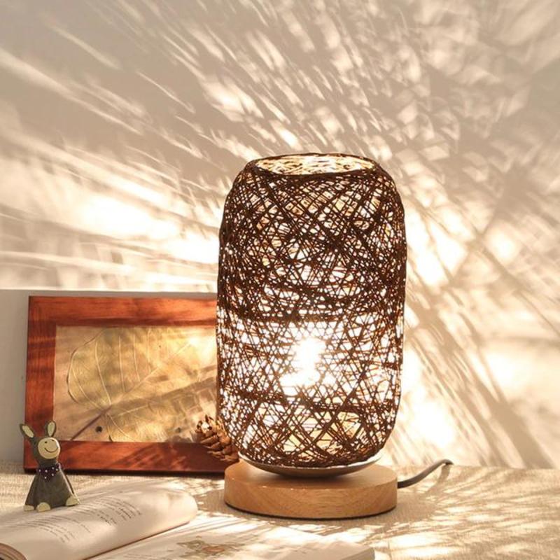 Nordic Wood Table Lamp