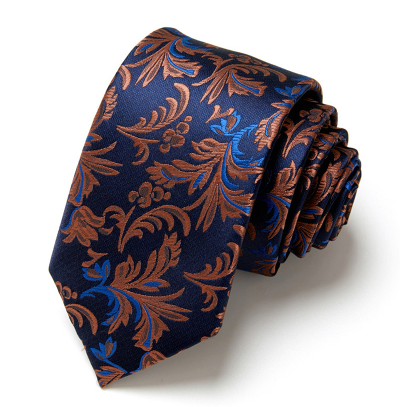 Fashion Men's Necktie Gift Box Striped Tie Handchief Cufflink Tie Clip Set