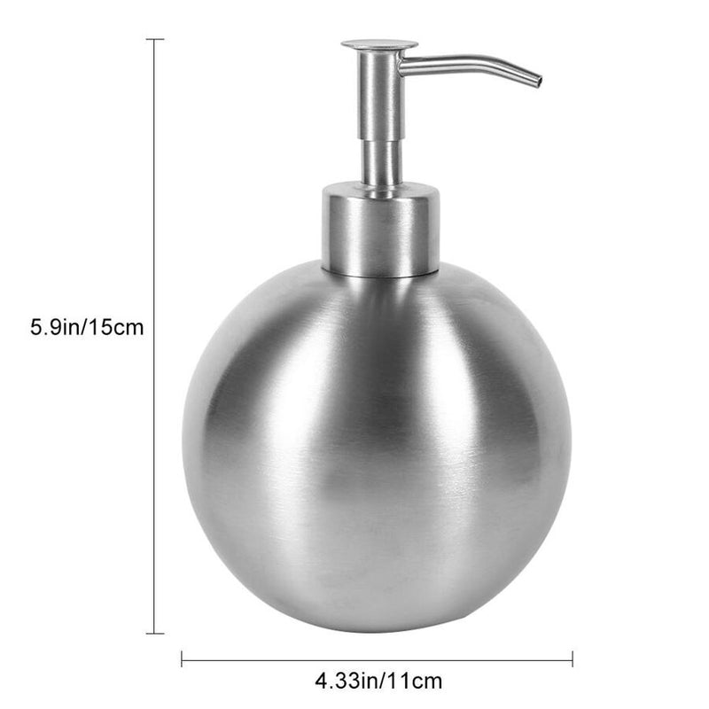 Stainless Steel Bulletin Shaped Bathroom Shampoo - 500ML