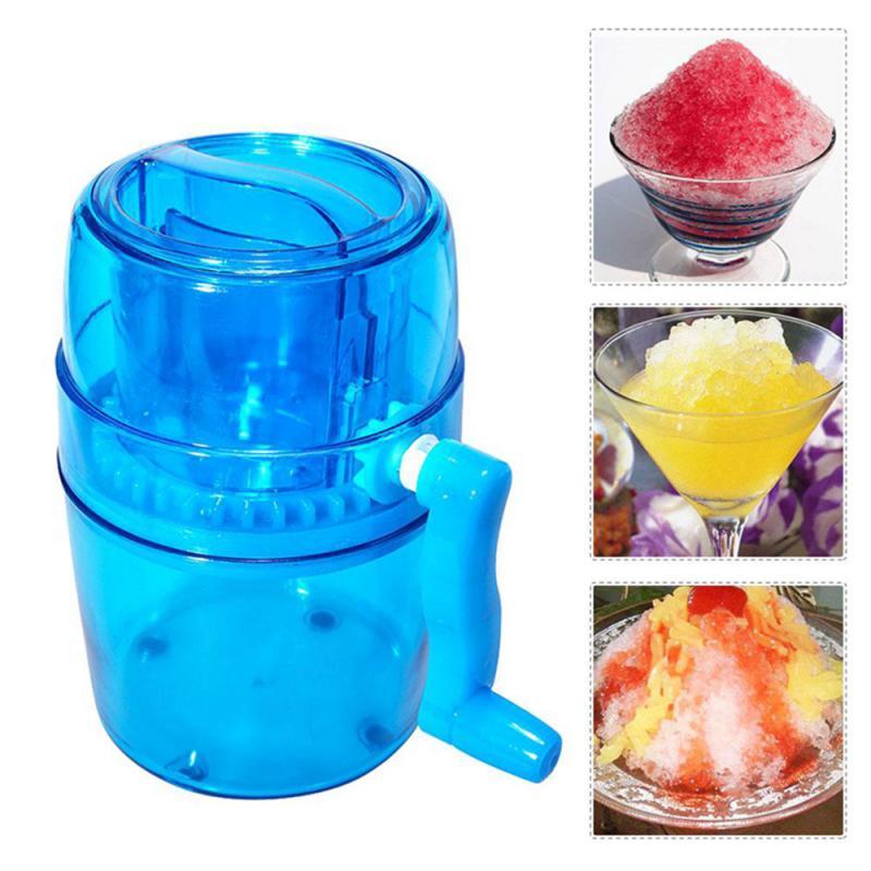 Mini Portable Kitchen Basket Hand Basket Smoothie Ice Crusher Transparent
