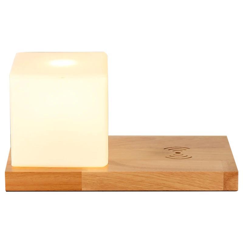Night Lamps with USB Charging Ports, Vintage Style Table Lamp
