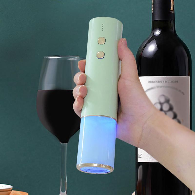 Portable Electric Wine Opener and Wine Corkscrew