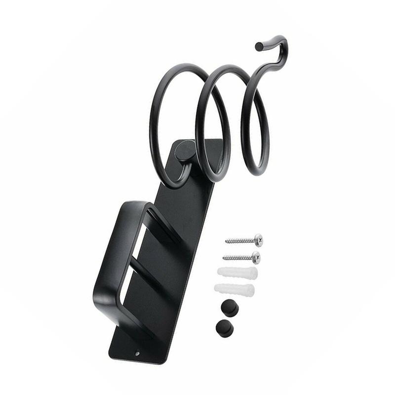 Hairdryer Stand Waves Drive Space Aluminum Wall Mount Bat