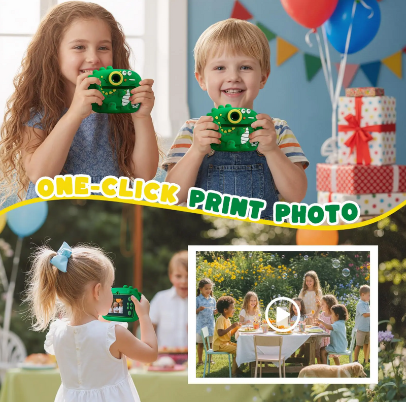 Kids Camera Instant Print Boys Girls Gift