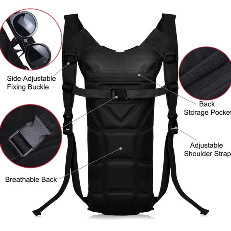 3L Waterproof Water Bag Outdoor Sports Backpack Travel Cycling Water Bag